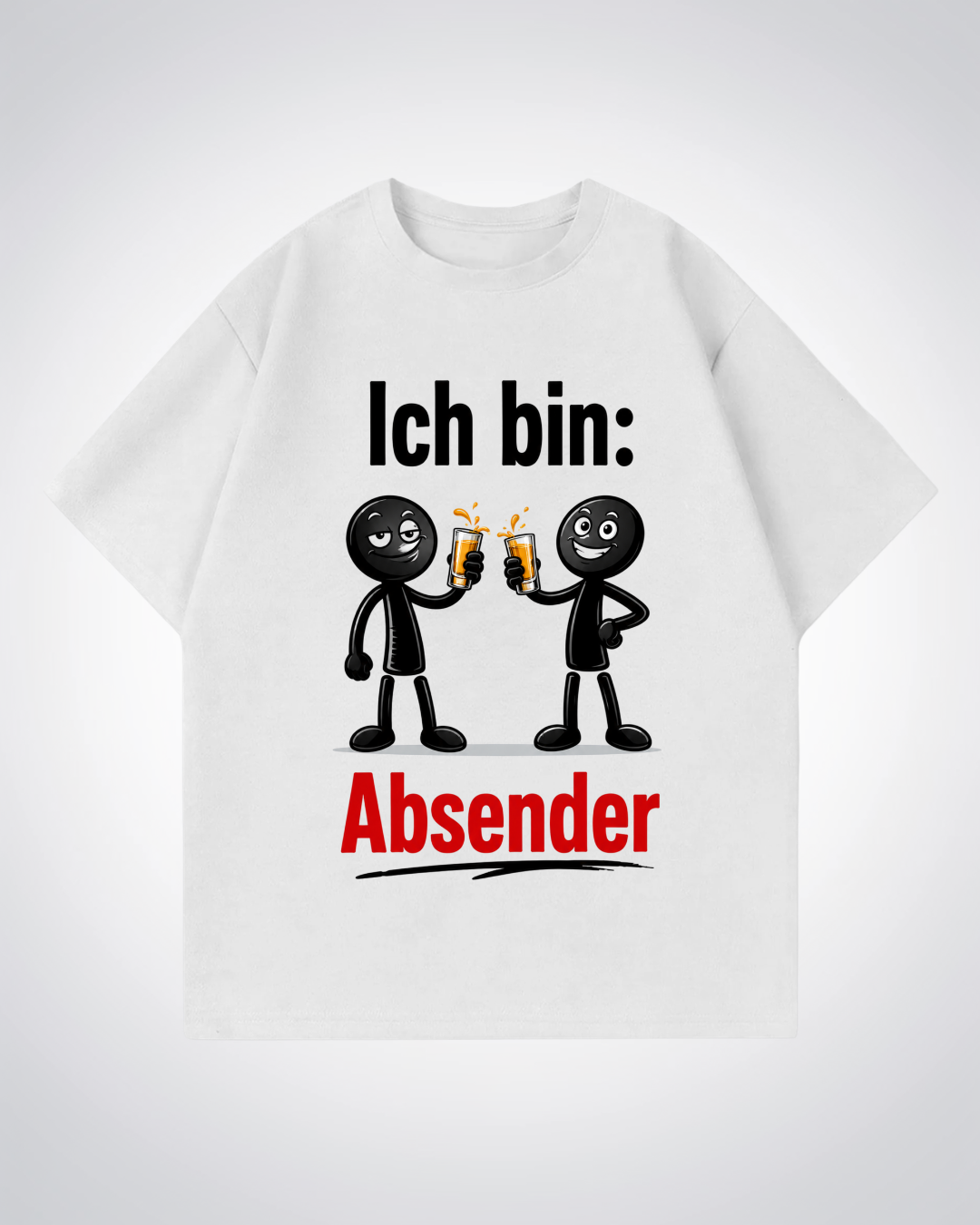 Ich bin Absender Regular Shirt