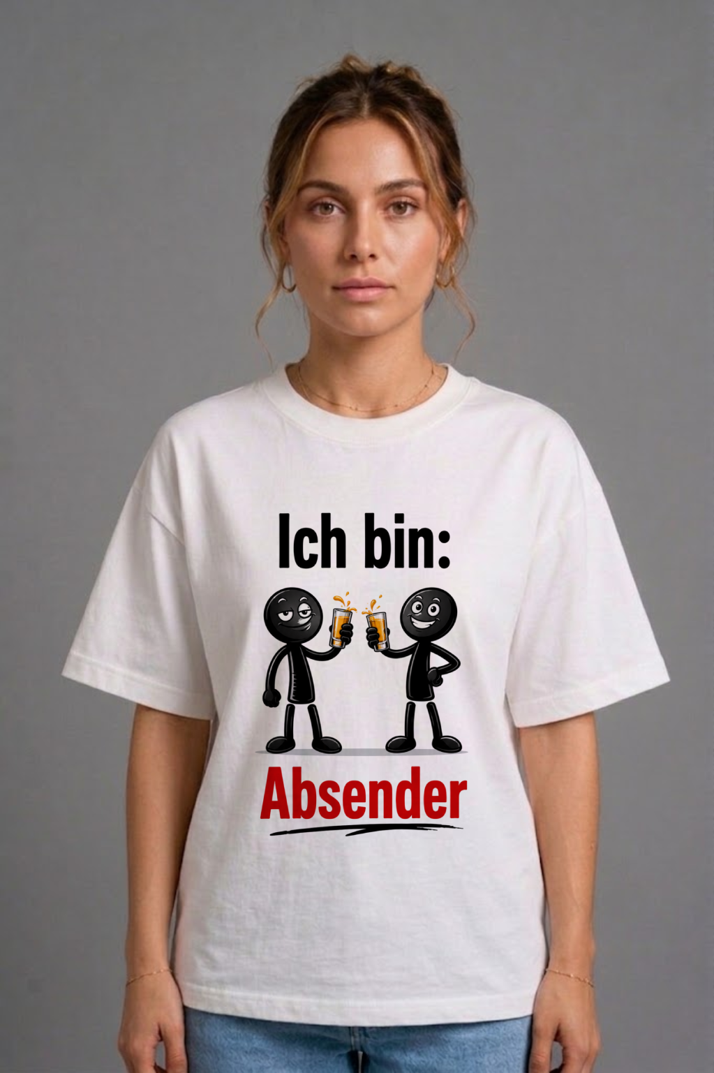 Ich bin Absender Regular Shirt