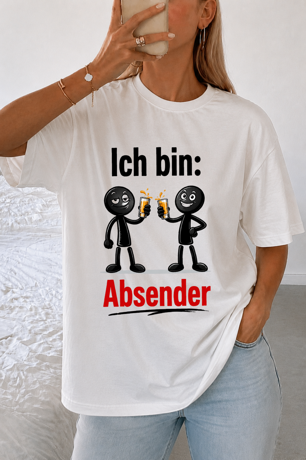 Ich bin Absender Regular Shirt