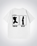 MY GF Oversized Shirt - White Back (Designed)